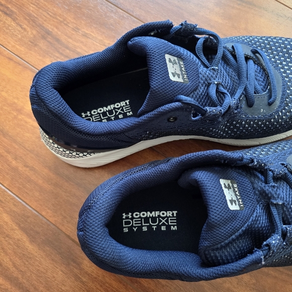Under Armour Men’s UA HOVR Intake 6 Running Shoes Blue/White Size 11.5